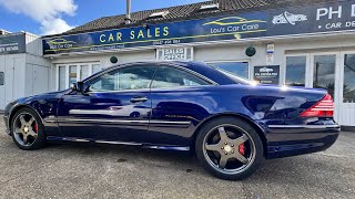 Mercedes Benz CL600 V12 BiTurbo Renntec tuned 625🐎 1010nm cold start 🔥 [upl. by Oba519]