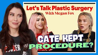 Megan Fox My Plastic Surgery Story  My Reaction [upl. by Cohleen204]