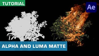 A Beginners Guide to Alpha amp Luma Mattes  After Effects Tutorial [upl. by Matthiew112]