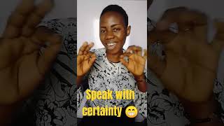 Speak with Certainty viralshort comedy learningenglishanytipsforbeginners funny pronouncethew [upl. by Doak712]