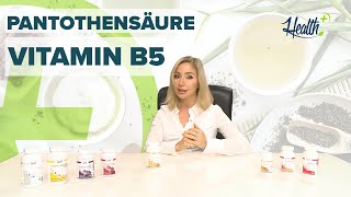 Vitamin B5  Die Wirkung von Pantothensäure  Health Nutrition [upl. by Martine]