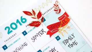 November Monthly  Gratitude Classic The Happy Planner™ Style [upl. by Joshuah]