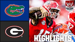 Florida Gators vs Georgia Bulldogs  Full Game Highlights  ESPN College Football [upl. by Swan]