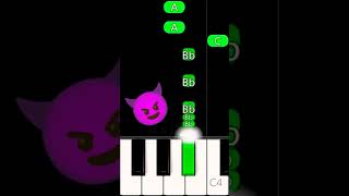 Sahara HensonnPiano Tutorial 🎹piano pianotutorial shorts [upl. by Sierra]