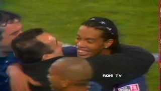 Ronaldinho vs Marseille  200203  480p  Roni Tv [upl. by Kellene]