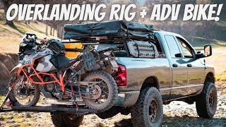 Overlanding and ADV Riding  Cummins and KTM 1290 [upl. by Lizabeth]