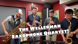 Wellerman Sea Shanty  Saxophone Quartet  SHEET MUSIC AVAILABLE [upl. by Wiskind]