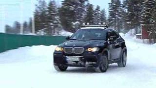 New BMW X6M Testing grounds in Arjeplog Sweden [upl. by Trista]