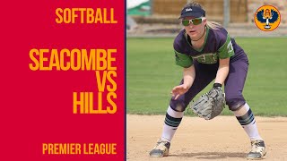 Softball  Seacombe vs Hills  Premier League [upl. by Leihcey]