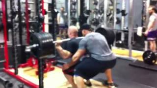 Ben Pakulski Big Leg Workout HUGE Back Squat [upl. by Richmound324]