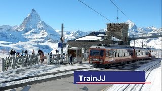 🇨🇭 Gornergratbahn│Zermatt  Gornergrat The Matterhorn Railway │Train Switzerland  Mount Matterhorn [upl. by Valley]