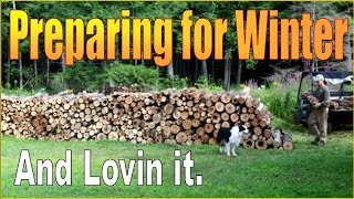 PREPARING FOR WINTER AT THE HOMESTEAD Modern Homesteading [upl. by Ratcliffe]