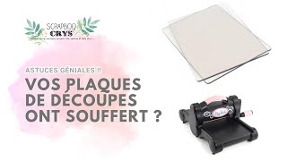 PROBLÈMES avec vos PLAQUES de MACHINES DE DÉCOUPE  traces rayures plaques qui gondolent [upl. by Atires]