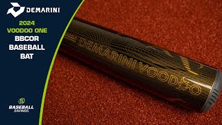 2024 DeMarini Voodoo One BBCOR Baseball Bat Review by Baseball Savings [upl. by Brick346]