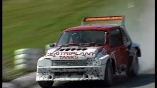 Awesome Race MG Metro 6R4 Vs 6R4  EPIC Rallycross BATTLE [upl. by Farant]