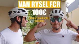 Casque Van Rysel FCR  excellent rapport qualitéprix [upl. by Sisco]