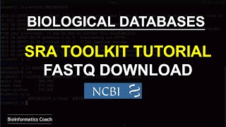 SRA Toolkit Tutorial  Download fastq files from SRA archive  paired end reads [upl. by Akinahc284]