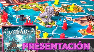 Presentación  Cyclades Legendary Edition Open Sesame Games [upl. by Notreve]