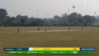 Live Cricket Match  RBS vs Sultanpur Fighters  09Dec24 0927 AM 20 overs  Singam Cup  CricHero [upl. by Atinas845]