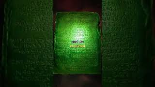 Why the Emerald Tablets are Forbidden to be Shared with the World shorts [upl. by Ruiz]