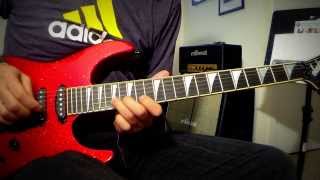 Marillion  Kayleigh Solo Guitar Cover Tutorial [upl. by Girish]