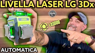 Ha il massimo dei voti livella laser 3D 12 linee autolivellante ricaricabile Lasgoo LG3DX Migliore [upl. by Grath]