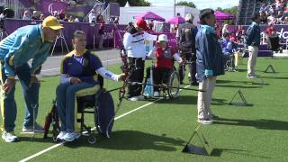 Archery  Floreno ITA v Ko KOR and Bayar TUR v DzobaBalian UKR  Womens Ind Rec W1W2 [upl. by Anibur546]