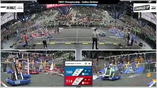 Qualification 77  2023 FIRST Championship  Galileo Division [upl. by Ellehcil]