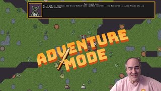 Dwarf Fortress Adventure Mode Combat Demo [upl. by Nahgeam]