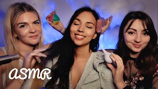 ASMR  Mes copines ASMRSerena et RoxaneASMR mendorment [upl. by Iaoh]