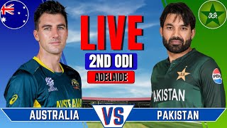 Pakistan vs Australia 2nd ODI  Live Cricket Match  PAK vs AUS Live Match Today  PAK vs AUS [upl. by Ormond]