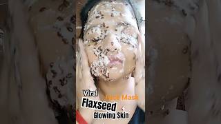 Try Viral flaxseed gel🌸 I Love flaxseed gel for glowing skin shorts shortsfeed youtubeshorts [upl. by Whitman]