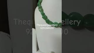 Green aventurine stone necklace thequeenjewellery stone aventurine [upl. by Hussey733]