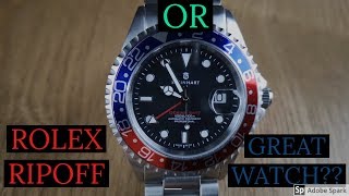 Rolex RIPOFF Steinhart Ocean One Pepsi GMT Review [upl. by Angelita]