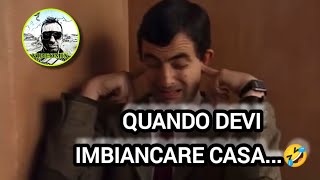 Quando devi imbiancare casa🤣 Mr Bean [upl. by Eceinert]