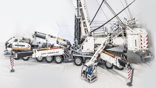 Lego Technic Liebherr LTM 11200 Crane Tip Test MOC by Jeroen Ottens [upl. by Carmella]