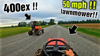 FAST MOWER BUILD PART 1 [upl. by Llewon420]