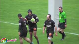 Rugby Boucau Tarnos Stade Vs FC Lourdes [upl. by Nelon]