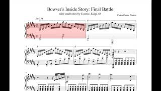 Bowsers Inside Story The Grand Finale Violin Cover [upl. by Laleb417]