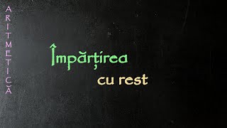 IMPARTIREA CU REST  MATEMATICA  SCOALA ONLINE [upl. by Sill]