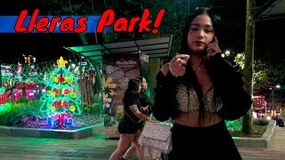 Lleras Park Provenza Medellin Colombia Walking Tour [upl. by Derdle436]