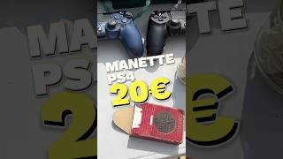 Jachète une manette PS4 en vide grenier et jen laisse une derrière  VideGrenier BonPlan [upl. by Adihsar]