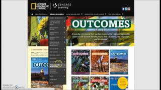 Outcomes Website Guided Tour  NGLCengagecomoutcomes [upl. by Aneres]