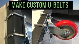 Custom UBolt Fabrication from All Thread [upl. by Becka]