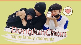 DONGJUNCHAN  happy family moments [upl. by Adyela340]