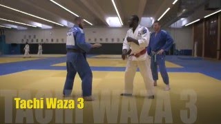 Judo Darcel Yandzi Tachi Waza 3 [upl. by Chasse]