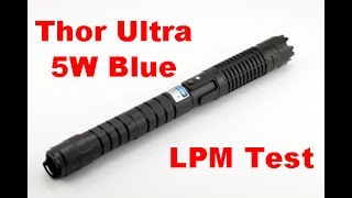 5 Watt 450nm Blue Thor Ultra LPM Test [upl. by Julianna251]