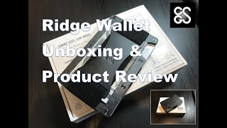 Ridge Wallet Review amp Unboxing  Minimalist Carbon Fiber  Is it Worth the Money [upl. by Egoreg437]