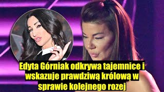 Edyta Górniak ujawnia kto jest prawdziwą królową w kontekście kolejnego rozejmu [upl. by Nosreip415]