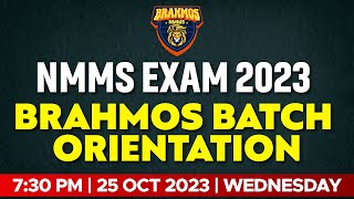 Class 8  NMMS Exam 2023  BRAHMOS BATCH ORIENTATION❗  Xylem Class 8 [upl. by Arun]